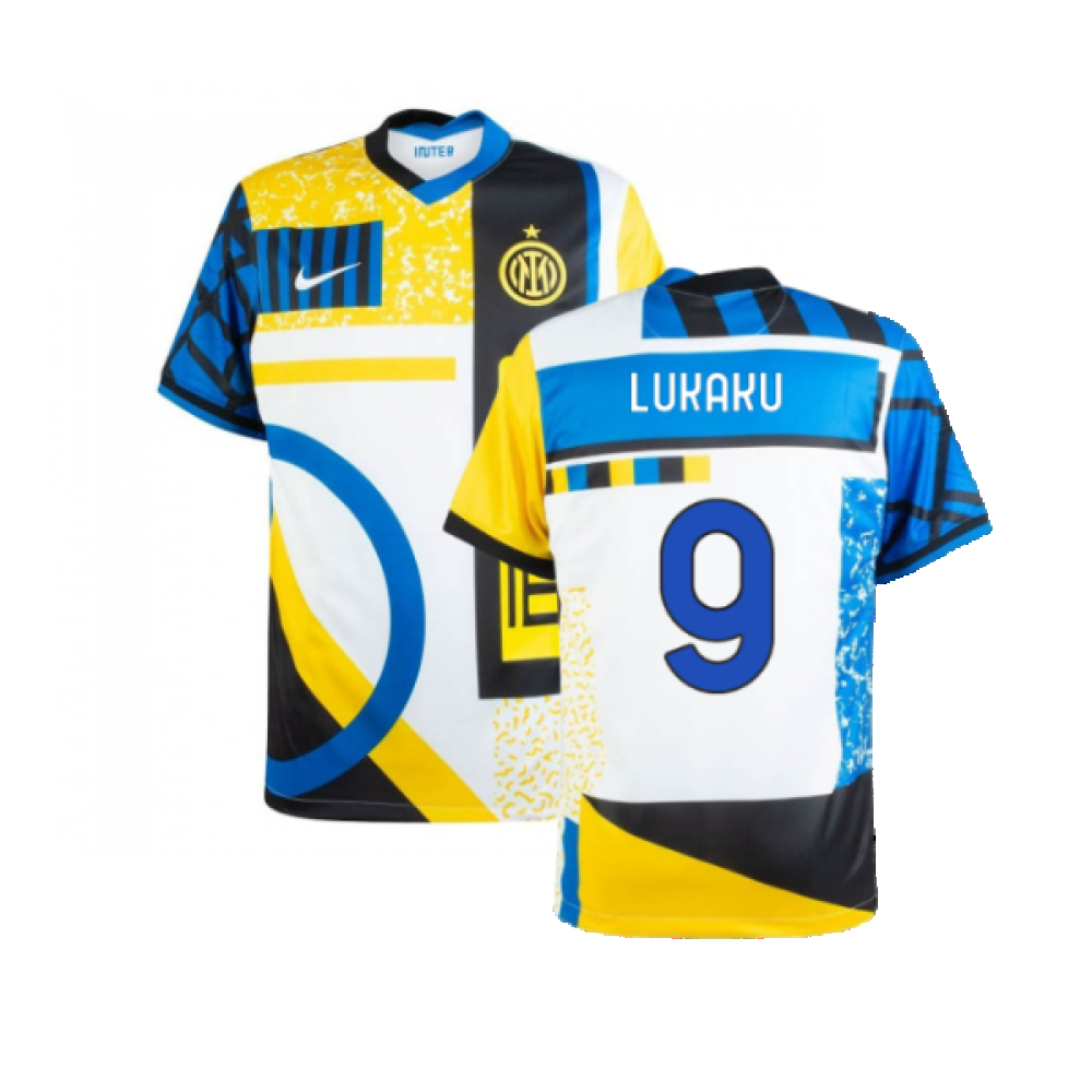 Inter Milan 2020-21 Fourth Shirt (L) (LUKAKU 9) (Excellent)_0