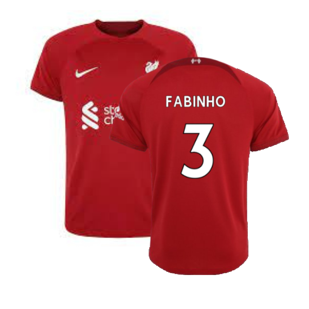 Liverpool 2022-23 Home Shirt (M) (FABINHO 3) (BNWT)_0