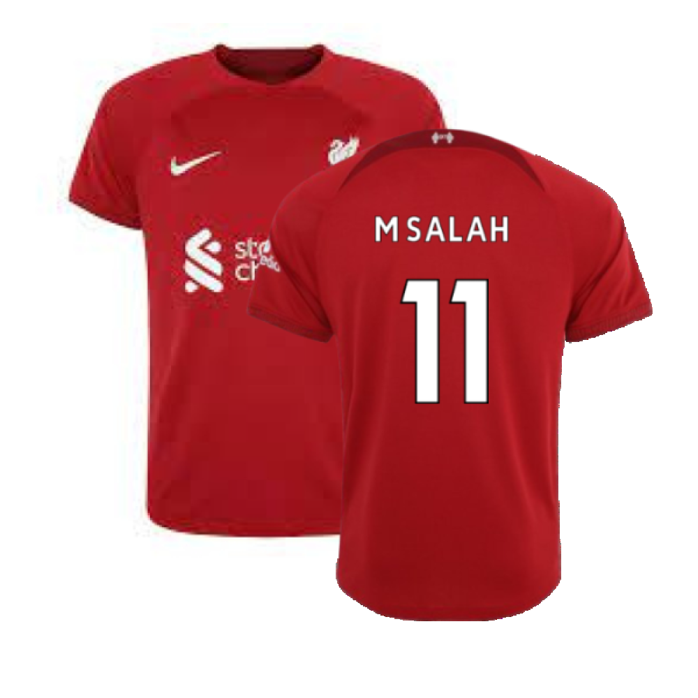 Liverpool 2022-23 Home Shirt (M) (M SALAH 11) (BNWT)_0