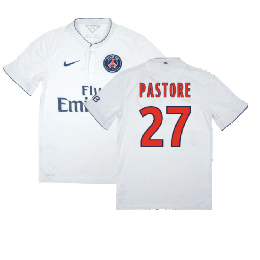 PSG 2014-15 Away Shirt (M) (PASTORE 27) (Good)_0