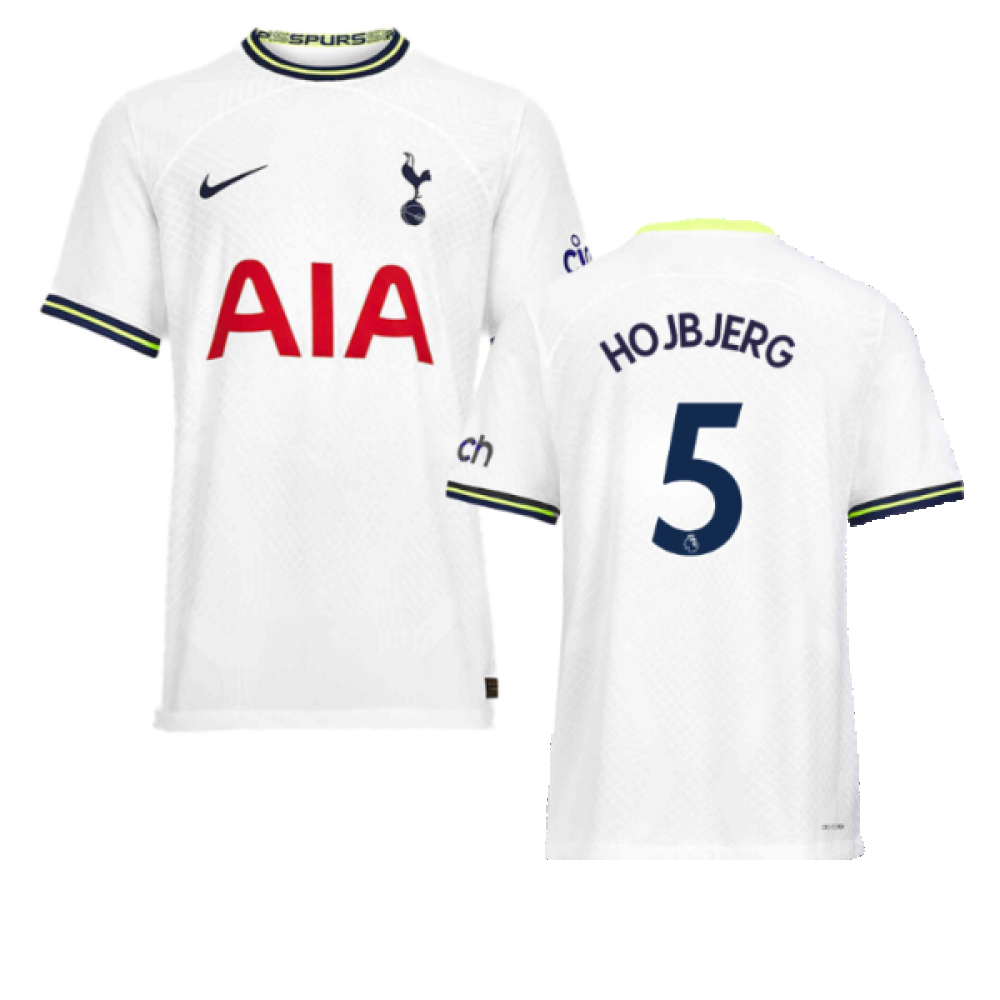 Tottenham 2022-23 Home Shirt (SB) (HOJBJERG 5) (Excellent)_0