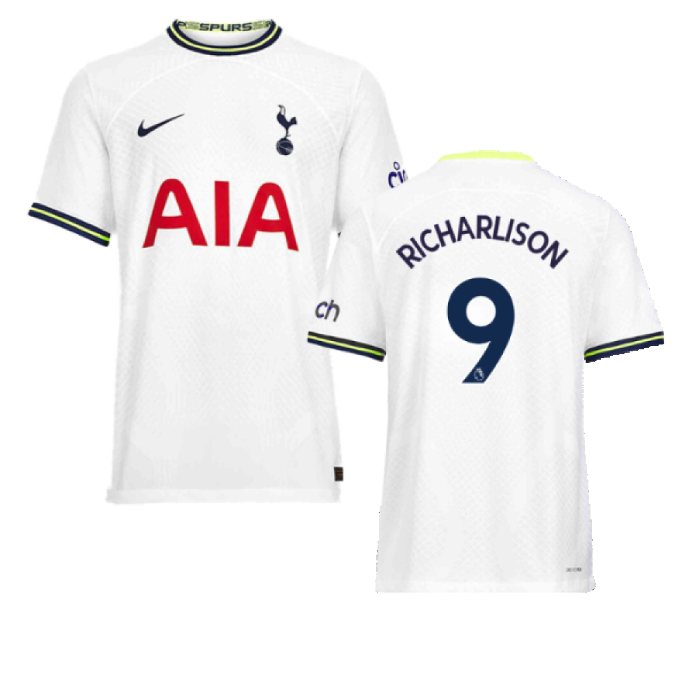 Tottenham 2022-23 Home Shirt (SB) (RICHARLISON 9) (Excellent)_0