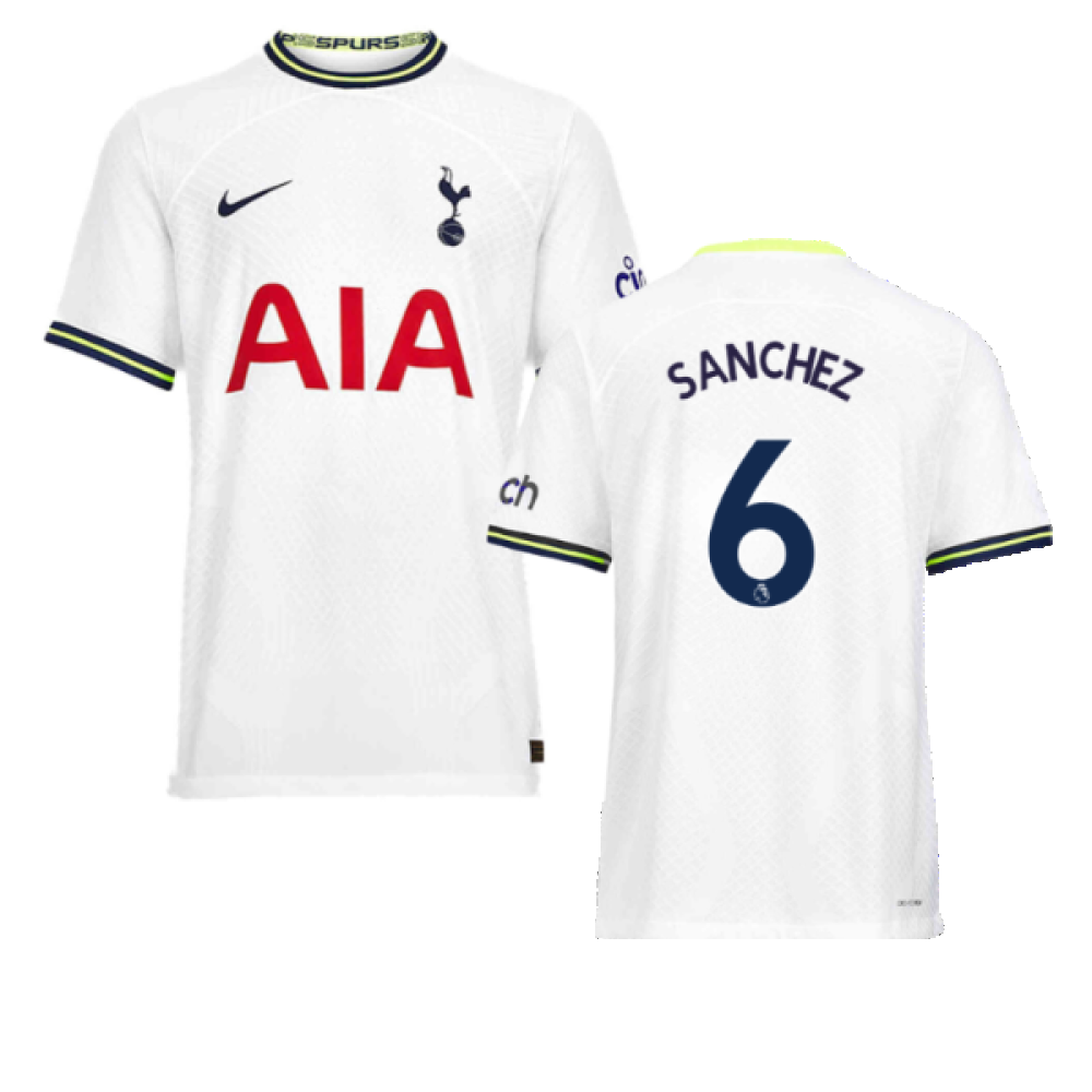 Tottenham 2022-23 Home Shirt (SB) (SANCHEZ 6) (Excellent)_0