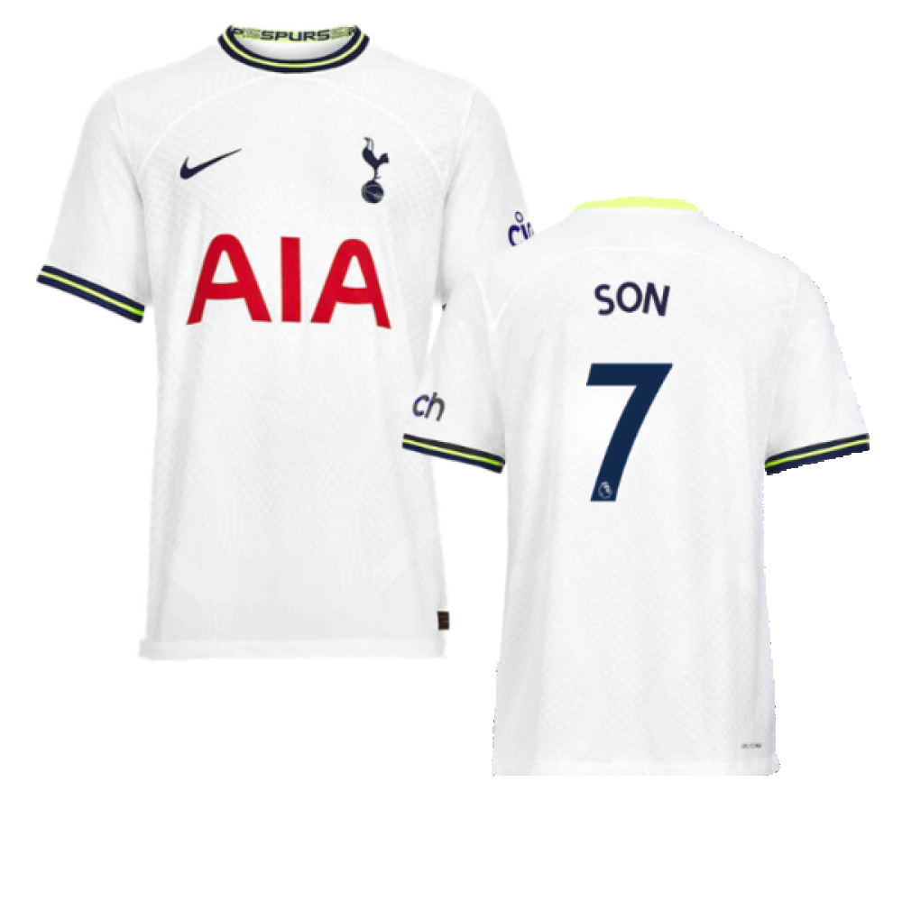 Tottenham 2022-23 Home Shirt (SB) (SON 7) (Excellent)_0